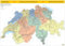 Kümmerly+Frey Schweiz, Postleitzahlenkarte Poster 1:260.000: Mit sämtlichen PLZ der Schweiz (Kümmerly+Frey Thematische Karte)