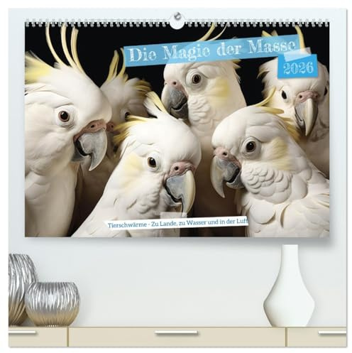 Die Magie der Masse (hochwertiger Premium Wandkalender 2026 DIN A2 quer), Kunstdruck in Hochglanz: Die ultimative Teamarbeit! (CALVENDO Tiere)