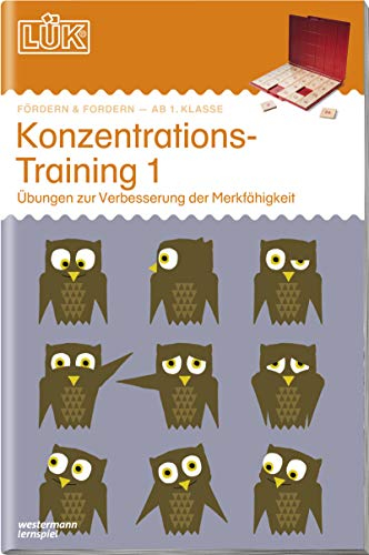 LÜK: 1./2./3./4. - Fördern & Fordern Konzentrationstraining 1 (LÜK-Übungshefte: Fördern und Fordern)