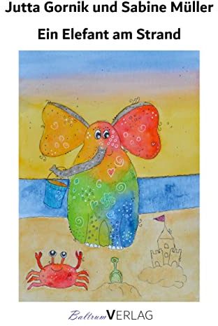 Ein Elefant am Strand