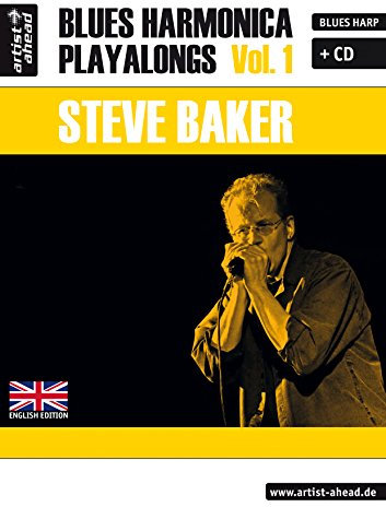 Blues Harmonica Playalongs: Vol.1 (incl. Audio-CD, English edition). Spielbuch für Blues Harp. Lehrbuch. Musiknoten.: Spielbuch für Mundharmonika ... für Blues Harp. Lehrbuch. Musiknoten