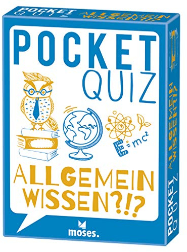 Pocket Quiz Allgemeinwissen | 150 Fragen und Antworten für Besserwisser: 150 Fragen für alle Besserwisser! (Pocket Quiz / Ab 12 Jahre /Erwachsene)