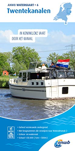 Twentekanalen 1:50 000 Waterkaart: Waterkaarten (ANWB Waterkaart, 6)