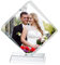 Bilderrahmen 3D Glas Personalisiert Glasfoto Kristallglas Fotorahmen Individuellem Foto Kristall Fotogeschenk Valentinstag Gedruckt Bilder Graviert DIY Familie Glasrahmen Hochzeit Hause Büro Deko