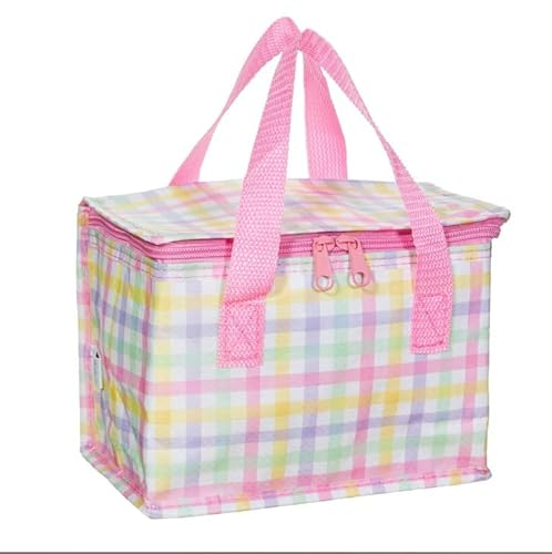Sass and Belle Isolierte Lunchtasche in Pastellfarben, Regenbogenfarben