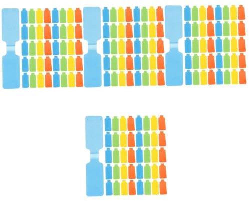 Abaodam 200stücke Beschriftbare Kabeletiketten Wiederverwendbare Kabelmarkierer Für Ladekabel Ethernet Und Netzwerkkabel Farben Für Kabelmanagement