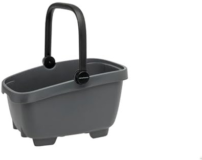 New Looxs Clipper Anthracite Fahrradkorb, Anthracite, 49 x 35 x 29 cm