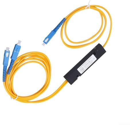 1Pcs Optical Fiber Splitter Pigtail Type 1/2 Optical Splitter Junction Box, Intelligent, Community Network Construction