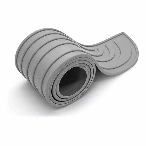 SOUTES Auto Stoßstangenschutz für Ford Ranger 2011-2022, Ladekantenschutz Kofferraum Schwellerschutz Aufkleber Kratzfeste Dekoration Zubehör,D/grey-104cm*9cm