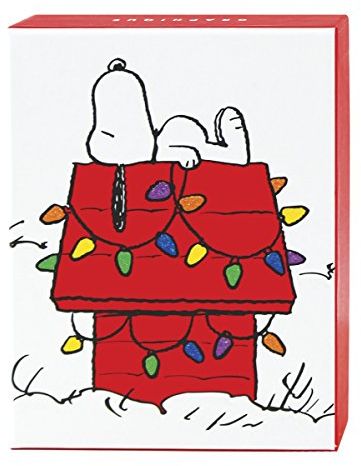 Graphique BH205 Weihnachtskarten mit Erdnusshaus-Motiv, 20 Stück