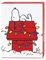 Graphique BH205 Weihnachtskarten mit Erdnusshaus-Motiv, 20 Stück