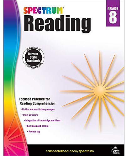 Spectrum Reading Workbook, Grade 8: Volume 26