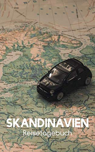 Skandinavien Reisetagebuch: Eintragebuch mit 50 Doppelseiten für Tagebucheinträge & 15 Seiten für Notizen