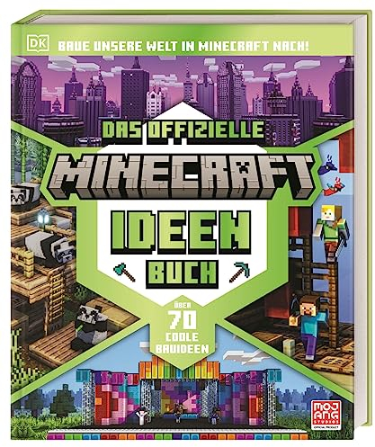 Das offizielle Minecraft Ideen Buch: Baue unsere Welt in Minecraft nach! Über 70 coole Bauideen - von den Pyramiden bis zur ISS. Für Minecraft-Fans ab 8 Jahren
