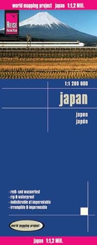 Reise Know-How Landkarte Japan (1:1.200.000): world mapping project