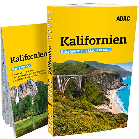 ADAC Reiseführer plus Kalifornien: Mit Maxi-Faltkarte und praktischer Spiralbindung