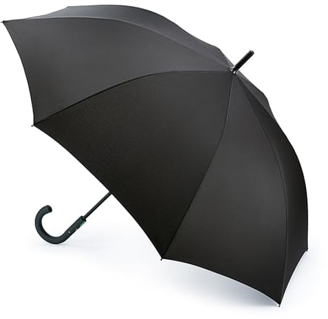 Fulton Schwarz Typhoon Regenschirm Walking Wandern Gear One Color, Schwarz, Einheitsgröße, Taifun