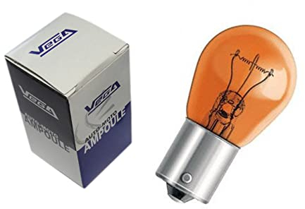 VEGA Ampoule Clignotant PY21W BAU15S Orange teinté masse 12V