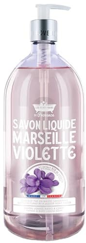 Savon liquide 1L Violette Les Petits Bains de Provence