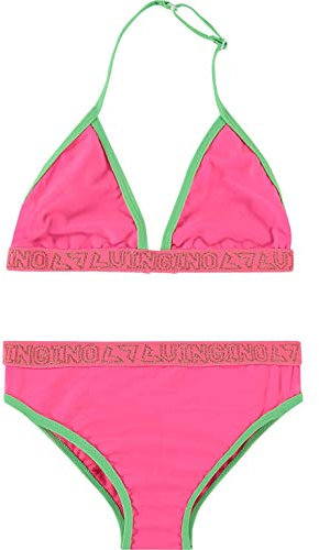 Vingino Ragazze 2tlg. Bikini Zelvira Neon Pink Rosa fluo 176 cm