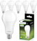 LUMILED A70 E27 LED Lampe, 18W (ersetzt 150W), 2421 Lumen Leuchtmittel, 4000K Neutralweiß Birnen Lampen, Nicht Dimmbar, 260° Grad Strahlwinkel Glühbirne 6er-Pack Energiesparlampe Tropfen