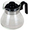 Baoblaze 1 Glas Kaffeekanne Klaskanne Kaffeekanne Tee Kaffee Deckel aus 300ml Kaffeeserver
