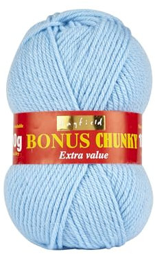 Sirdar Hayfield Bonus Chunky, Powder Blue (960), 100g