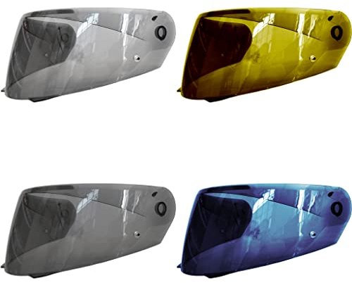 HJC VISIERA HJ33 ECRAN/SHIELD Pin. Prepared < FUME/SMOKE > | i90