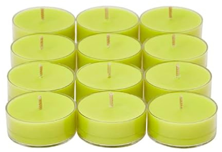 PartyLite Teelichter, Holunderblüte und Minze, 12 Stück