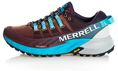 Merrell Damen Agility Peak 4-Cabernet/Atoll Sneaker, 38.5 EU