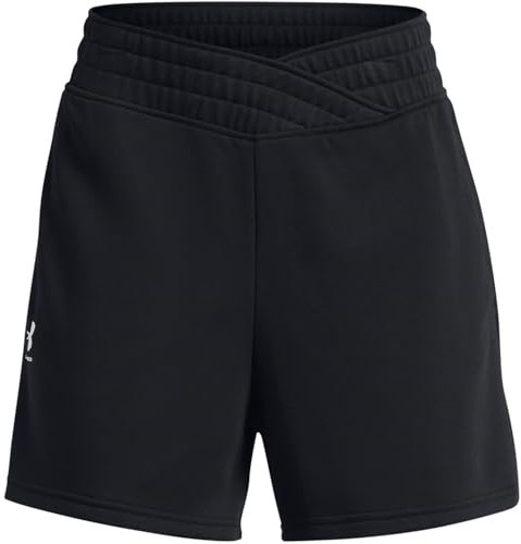 Unter Armour Femme UA Rival Terry Short, short running femme, short sport confortable en sweat léger, short femme pour l'échauffement et l'entraînement