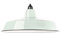Lightstock Industrie Lampenschirm Emaille Mint (2. Wahl), Fabriklampe Ø46 cm inkl. Fassung aus Bakelit