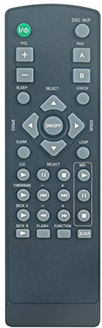ALLIMITY RM-SR8 Sostituisci Telecomando adatto per Sony MINI Hi-Fi COMPONENT SYSTEM HCD-RX88 HCD-RX99 HCD-GRX8 HCD-R800 HCD-RX88 HCD-RX99