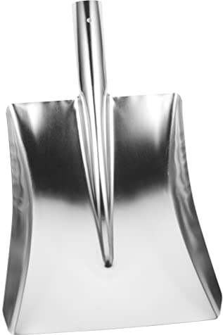 Yardwe Schneeschaufel Aus Edelstahl Kohlenschaufel Aus Metall Auto-reinigungswerkzeuge Spachtel Metall Schaufeln Zum Graben Handkelle Kohle Schaufel Grill Herd Rostfreier Stahl Büro