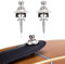 Gitarrengurt Knöpfe, 2 Stück Gitarrengurtschlösser, Gitarrengurt Schlösser, Gitarre Strap Locks, Gitarre Strap Lock Button, Schlösser für Gitarrengurte für E-Akustik-Gitarre,Bass-Gurtschlösser Ukulele