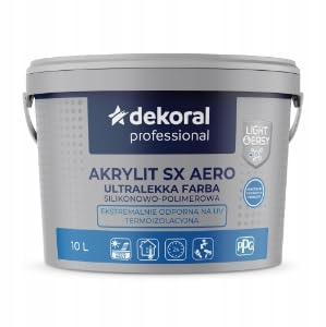Wandfarbe Deckenfarbe Farbe Dekoral Professionall Akrylit SX Aero 10 L Weiß