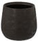 J-Line pot de fleurs - céramique - noir - Ø 19 cm