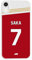 MYCASEFC Football Bukayo Saka Arsenal iPhone 12 Case Football Smartphone Cover for Football Fans - Gift Idea - Premium Design