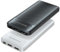 2 Stück, Power Bank 10600mAh Slim Klein Aber Stark Externer Handyakkus, USB C Eingang und Ausgang, Tragbares Ladegerät mit 4 Ports kompatibel für Smartphones, Smartwatches, etc.