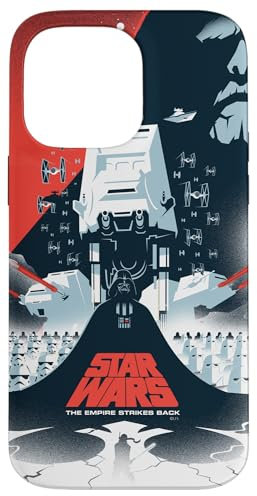 Star Wars The Empire Strikes Back Illustrated Movie Poster Case for iPhone 14 Pro Max