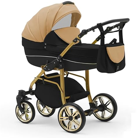 Kinderwagen 2 in 1 Neo Gold inkl. Sportsitz - 13 Teile - in 22 Farben