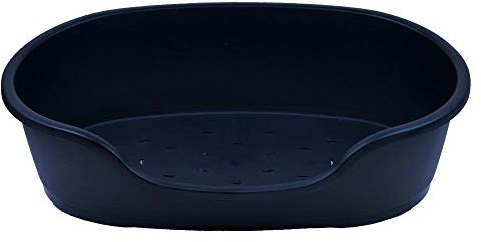 adena Hundekorb Kunststoff 104 cm anthrazit