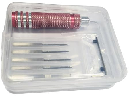 YOUNAFEN Model Panel Line Scriber ResinCarved Scriber Line Cutting Tool Model Chisels with 0.1-2.0mm for Carving Cutting