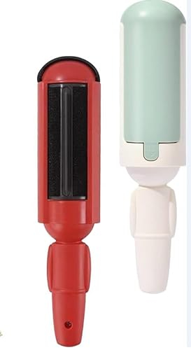 3 Stück Tierhaarentferner für Kleidung, Tierhaar-Aufkleber, Fusselrolle Tierhaare Wiederverwendbare Tierhaarentferner-Bürste für Katzenhaare Hundehaare, Lint Roller für Kleidung Teppich & Sofa