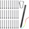 Lot de 30 pointes de stylet de rechange pour tablette Remarkable 1/2/Plus, avec outil d'installation – Accessoires pour dessin précis et prise de notes (stylet non inclus)