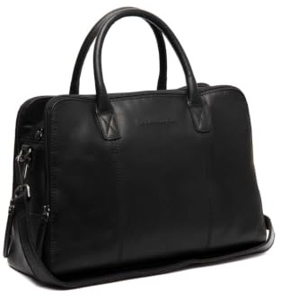 The Chesterfield Brand - Leder Handtasche Schwarz Layton