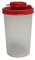 Tupperware Würzling Salz- und Pfefferstreuer ideal für Auto, Büro, Camping & Unterwegs - Mini Salzstreuer Gewürze 100ml (transparent rot)