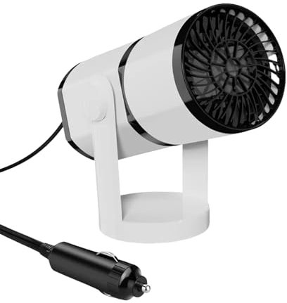 Défros Et Radiateur De Voiture - Fabriquant 12V De Chauffage Rapide Avec Base Réglable, Double Modes De Chauffage Et De Refroidissement | Réfonce De Pare-brise Électrique Portable Pour Le Confort De C