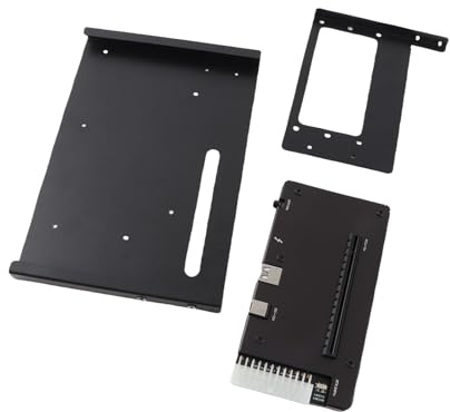 Dpofirs External Graphic Card Skirt with PCIe 16x Slot for Thunderbolt 3 4 USB 4.0 ATX 24pin Connection PCIe 16x Slot - Hot Swappable Design for Video Editing, 3D Rendering Aluminum Alloy Material