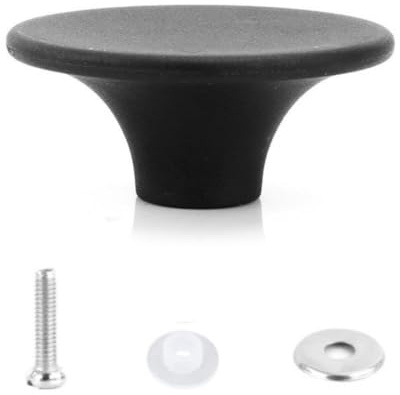 SageFurned Bakelite Replacement Dutch Oven Lid Knob, Heat Resistant and Dishwasher Safe, Compatible with Le Creuset and Other Cookware, Black